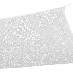 White 3X4M Rectangular Shade Sail Uv Resistant Camouflage - thumbnail 1