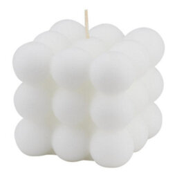 Thehotsale White Chamomile Scented Decoractive Candle - thumbnail 3