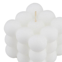 Thehotsale White Chamomile Scented Decoractive Candle - thumbnail 4