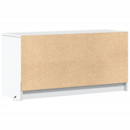 Berkfield Sturdy Tv Cabinet With Led White 100X34X50 Cm Engineered Wood - thumbnail 8