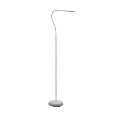 Stylish White Touch Floor Lamp With Dimmable Led Bulb - image 1