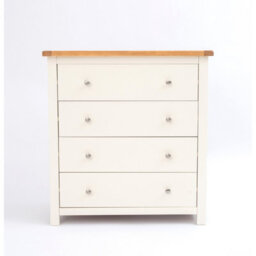 Cabinet Bits Maggiori 4 Drawer Chest Of Drawers Chrome Knob - thumbnail 1
