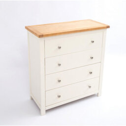 Cabinet Bits Maggiori 4 Drawer Chest Of Drawers Chrome Knob - thumbnail 3