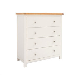 Cabinet Bits Maggiori 4 Drawer Chest Of Drawers Chrome Knob - thumbnail 2