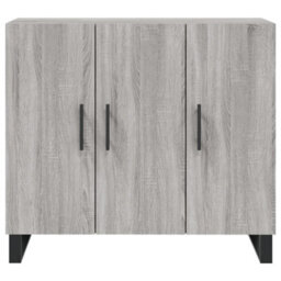 Berkfield Sideboard Grey Sonoma 90X34X80 Cm Engineered Wood - thumbnail 6