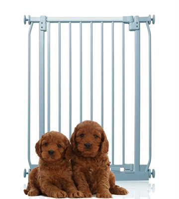 Bettacare Extra Tall Elite Dog Gate, 71Cm - 80Cm, Matt Grey, Extra Tall 96.8Cm In Height, Pressure Fit Pet Gate - image 1