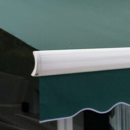Primrose Awnings 4.5M X 3.0M Retractable Electric Full Cassette Green Awning Outdoor Patio Canopy - thumbnail 6
