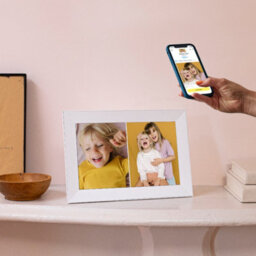 Aura Carver Wifi Digital Picture Frame, 10.1 Inch, Add Photos, Videos With Aura App, Free Unlimited Storage, Easy To Use, Sea Salt - thumbnail 5