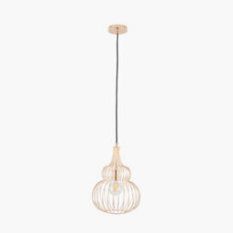 Pacific Lifestyle Dania French Gold Metal Wire Shaped Pendant - thumbnail 3