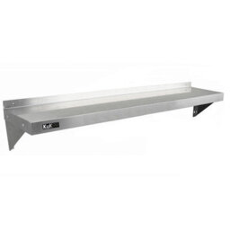 MonsterShop Kukoo 2Xcommercial Stainless Steel Shelves Kitchen Wall Shelf Catering Corrosion Resistant & Free Microfiber Cloths 1500mmx300mm - thumbnail 3