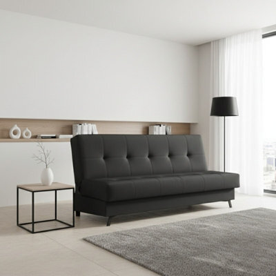 Enduro Xiii Modern Upholstered Living Room Sofa Comfortable Stylish Seating For Relaxing Various Colours Dark Grey - image 1