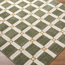 Livabliss La Luna-Modern Green Off-White Grey Brown Graphic Living Dining Bedroom Rug 160 X 213 Cm Easy Care, Non Shedding - thumbnail 6