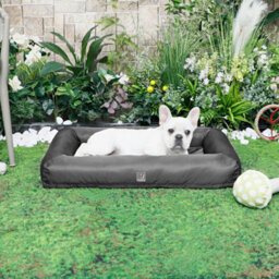 Waterproof Pet Bed With Cooling Gel Memory Foam - Dor Or Cat Temperature Regulated Crate Mattress - Small, H12.5 X W69 X 92Cm - thumbnail 4