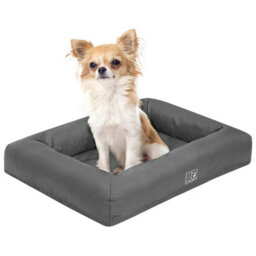 Waterproof Pet Bed With Cooling Gel Memory Foam - Dor Or Cat Temperature Regulated Crate Mattress - Small, H12.5 X W69 X 92Cm - thumbnail 2