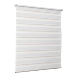 GoodHome Brize Corded Mottled White Day & Night Roller Blind (W)120Cm (L)180Cm - thumbnail 3
