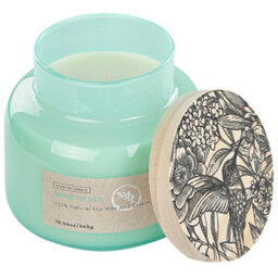 Beliani Scented Candle Delight Bliss Soy Wax Fresh Notes - thumbnail 4