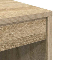 Berkfield Writing Desk Sonoma Oak Engineered Wood 70 X 40 X 76 Cm Tough - thumbnail 7