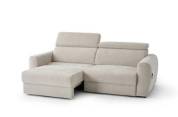 Stratus Interiors Dakota 3 Seater Electric Recliner Sofa Bed - Beige Power Reclining Couch - Luxury Upholstered Living Room Furniture - thumbnail 3