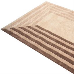 Beliani Rug Sarai Beige 160 X 230 Cm Viscose - thumbnail 4