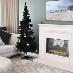Divchi 4Ft Premium Christmas Tree 130 Branch Xmas Trees Artificial Christmas Tree Pine Tree With Plastic Stand Realistic Branches - thumbnail 3