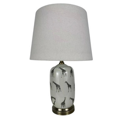 Minster Lamp And Shade - Ceramic - L14 X W14 X H41 Cm - image 1