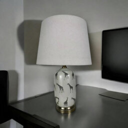 Minster Lamp And Shade - Ceramic - L14 X W14 X H41 Cm - thumbnail 4