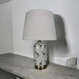 Minster Lamp And Shade - Ceramic - L14 X W14 X H41 Cm - thumbnail 3
