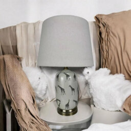 Minster Lamp And Shade - Ceramic - L14 X W14 X H41 Cm - thumbnail 2