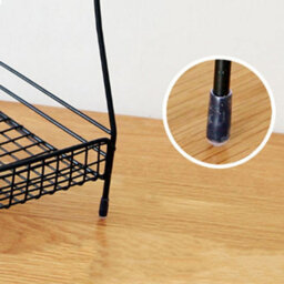 Living And Home 2 Tiers Black Kitchen Spice Rack Bathroom Shower Organizer Storage Shelf W 315 mm - thumbnail 7