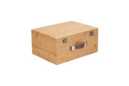 Red Hamper Wb076 Large Bamboo Storage Box - thumbnail 2