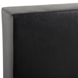 Beliani Divan Bed Faux Leather President 180 X 200 Cm (Eu Super King) Black - thumbnail 7