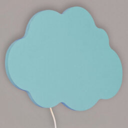 Litecraft Blue Led Cloud Glow Kids Wall Light - thumbnail 4