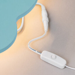 Litecraft Blue Led Cloud Glow Kids Wall Light - thumbnail 5
