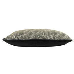 Kai Viper Metallic Snakeskin Square Cushion Cover - thumbnail 3