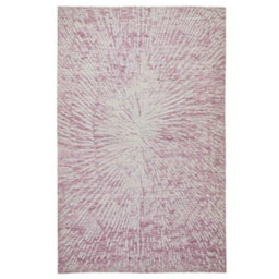 Melrose 100% Wool Made Pink Burst Contemporary Pattern X-Large Indoor Area Rug 200/285Cm - thumbnail 6