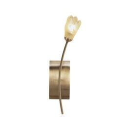 Luminosa Lighting Luminosa Pietra Wall Lamp Switched 1 Light G9, Antique Brass - thumbnail 1