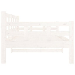 Berkfield Day Bed White Solid Wood Pine 90X190 Cm - thumbnail 9