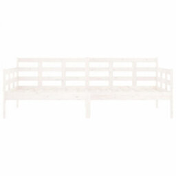 Berkfield Day Bed White Solid Wood Pine 90X190 Cm - thumbnail 8
