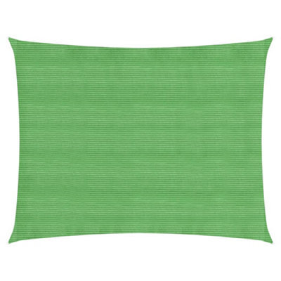 Berkfield Sunshade Sail 160 G/m2 Light Green 3.5X4.5 M Hdpe - image 1