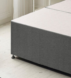 Somnior Beds Somnior Tweed Charcoal Platform Divan Base - Super King - thumbnail 3