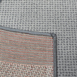 Bravich Hard Wearing Hessian Backed Stair Runner Kitchen Mat - Texas Grey Border - 60X600Cm (2'x20') - thumbnail 8
