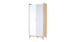 Arte Mood-01 Modern And Spacious Hinged Door Wardrobe - Stylish And Functional Bedroom Furniture (H)1870mm (W)85C0mm (D)510mm - thumbnail 1