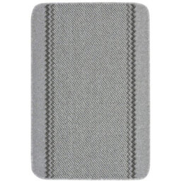 The Rugs Washable Designer Rugs & Mats Lined Bordered Design In Grey 116G - thumbnail 1