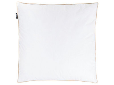 Wyld And Coco Low Bed Pillow Triple-Chamber Duck Down And Feather 80 X 80 Cm - Low Profile - image 1