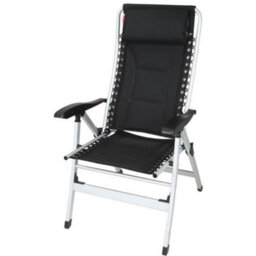 Crusader Luxury Outdoor Padded Relaxer Chair (Black) - thumbnail 2