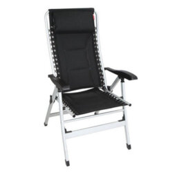 Crusader Luxury Outdoor Padded Relaxer Chair (Black) - thumbnail 1