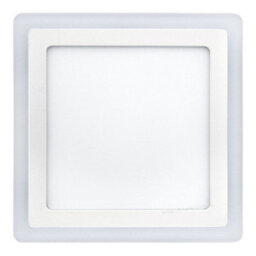 Long Life Lamps Company 18W Surface Mount Ceiling Led Square Ring Panel Red - thumbnail 3