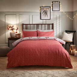 Smart Living Robin Brushed Cotton With Piping Flannelette Duvet Cover & Pillowcases - thumbnail 2