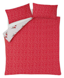 Smart Living Robin Brushed Cotton With Piping Flannelette Duvet Cover & Pillowcases - thumbnail 6