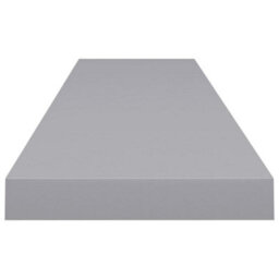 Vidaxl Floating Wall Shelf Grey 120X23.5X3.8 Cm Mdf - thumbnail 5